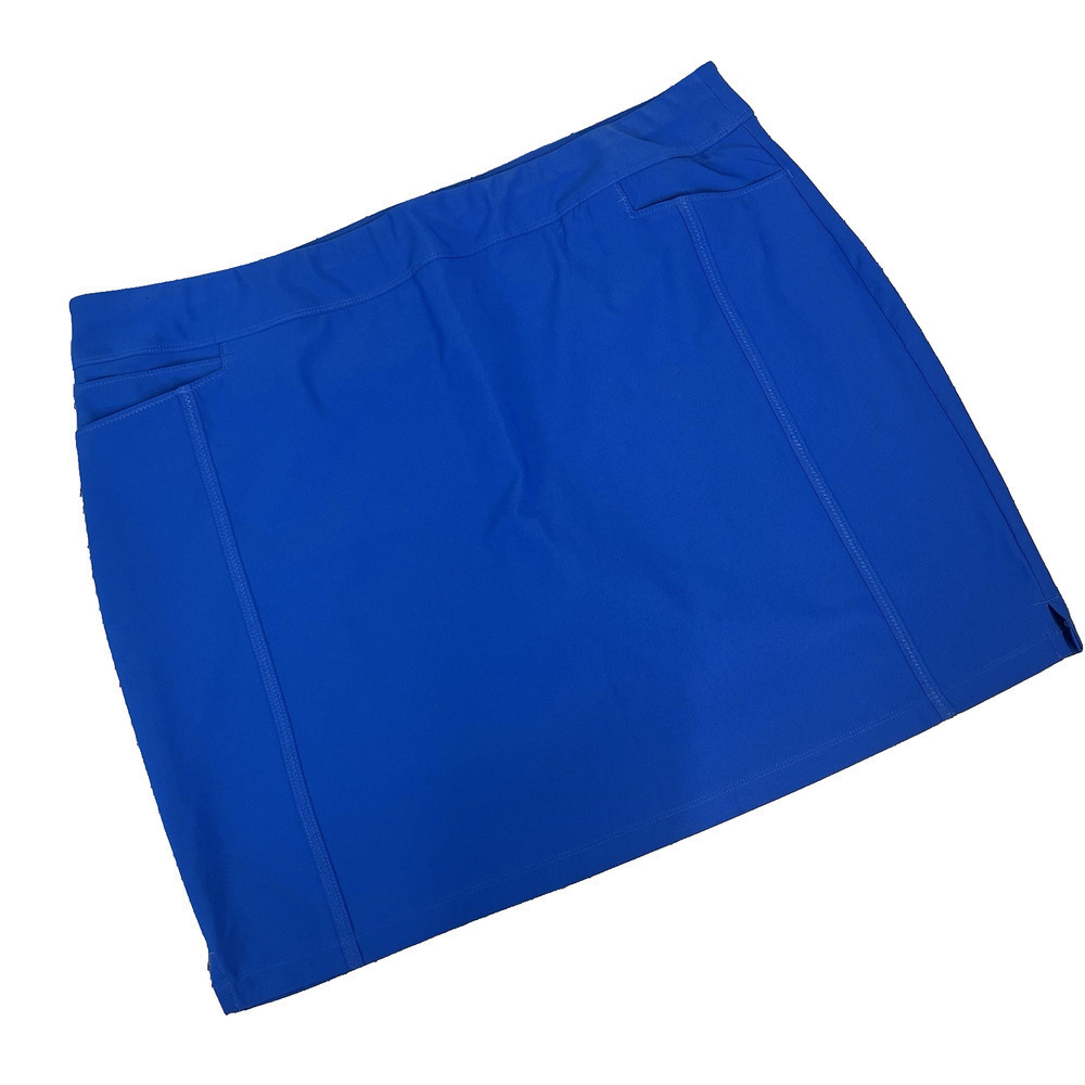 Adidas Skirt Skort size Extra Large Royal Blue Stretch Modest Sports Fitness